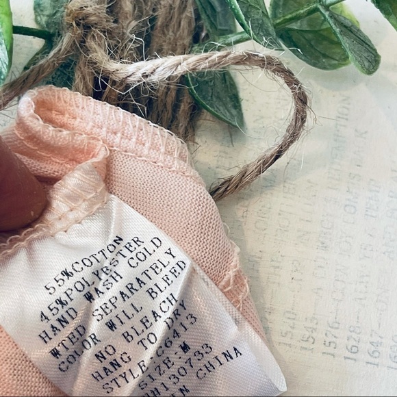 MAUDE strapless dress lace pale pink mini bodycon 6881 - Picture 9 of 9